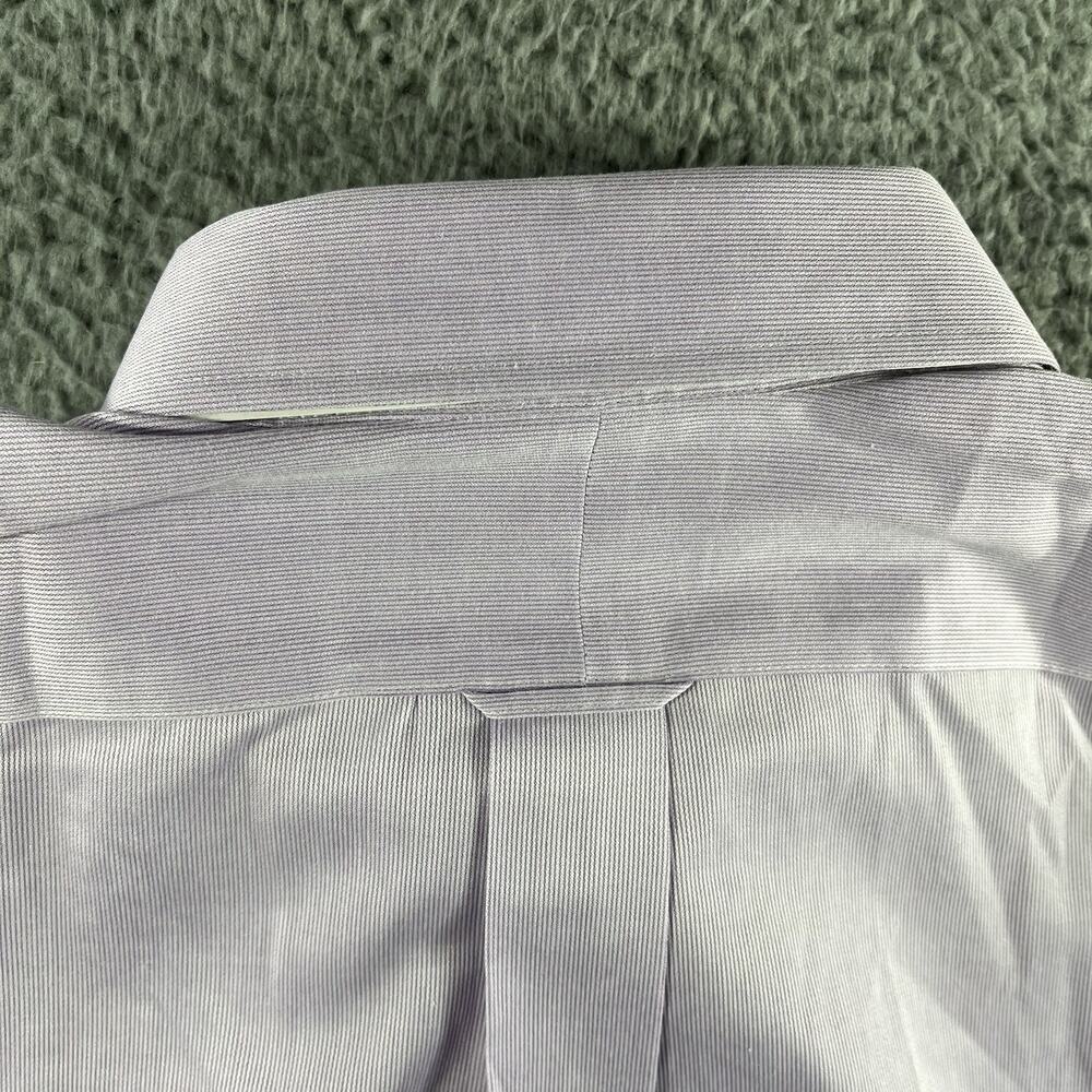 Roundtree Yorke Gold Label Shirt Mens 16.5 34 NWT Non Iron Cotton Dobby Dress - Picture 9 of 9